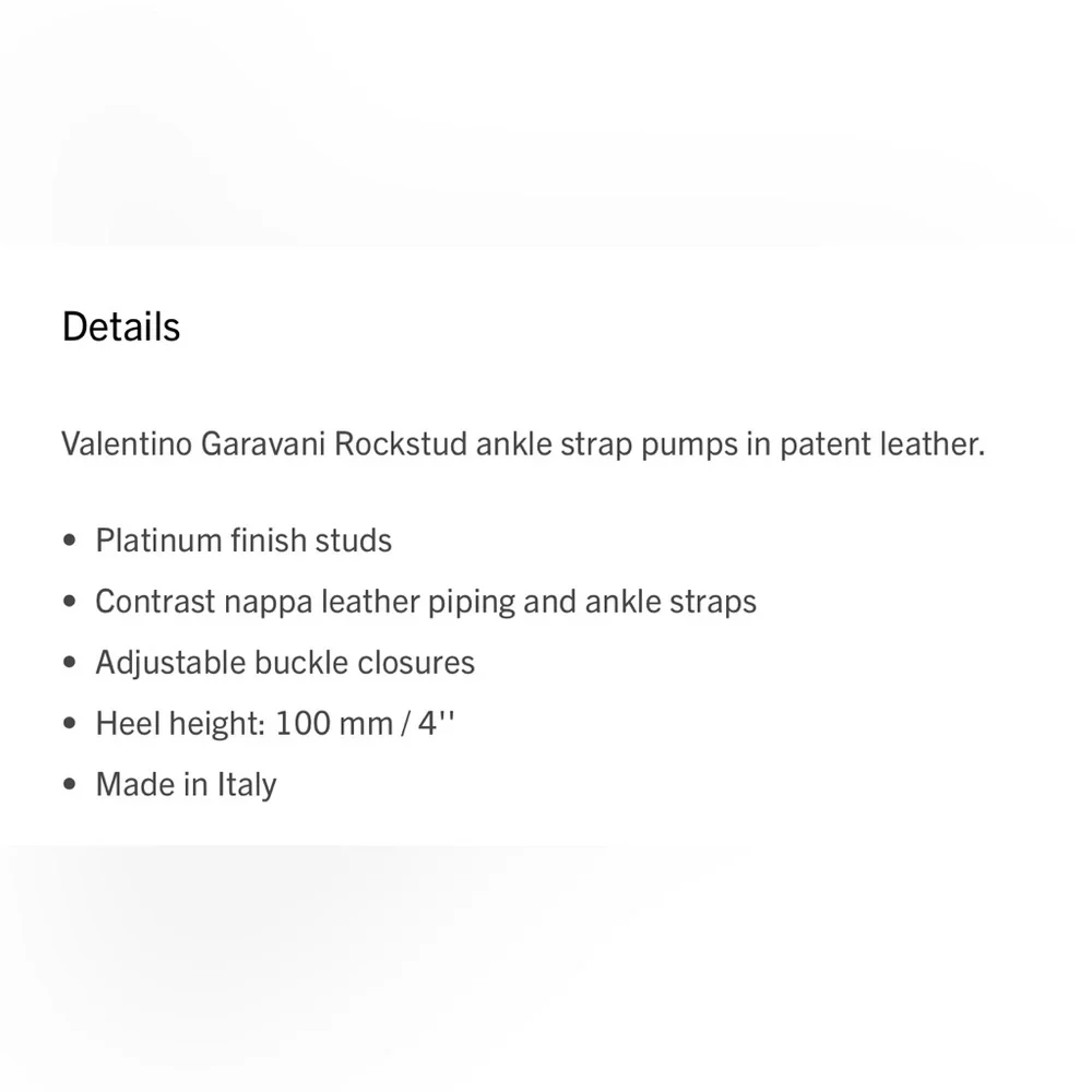 Valentino Garavani Patent Rockstud Caged Pumps 100 MM - Picture 3 of 13
